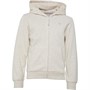 MINOTI Girls Zip Hoodie Oatmeal Marl