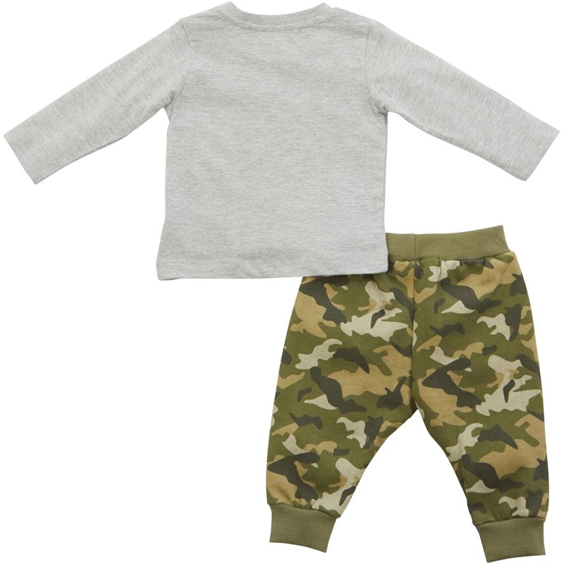 MINOTI Spædbørn Drenge Infant Two Piece Cool Dude & Camo Set Sæt Flerfarvet