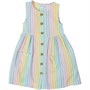 MINOTI Robes Candy Stripe Fille Multicolore