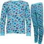 MINOTI Girls Multi AOP Pyjama Set Blue AOP