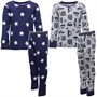 MINOTI Boys Pack Of Two Star And Car Pyjama Sets Multi