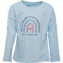 MINOTI Peuter Meisjes Infant Overhemden met lange mouwen Blauw