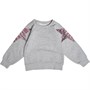 MINOTI Sweatshirts Fille Gris Chiné
