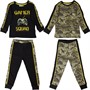 MINOTI Drenge Two Pack Camo And Game Squad Pyjamas Sort