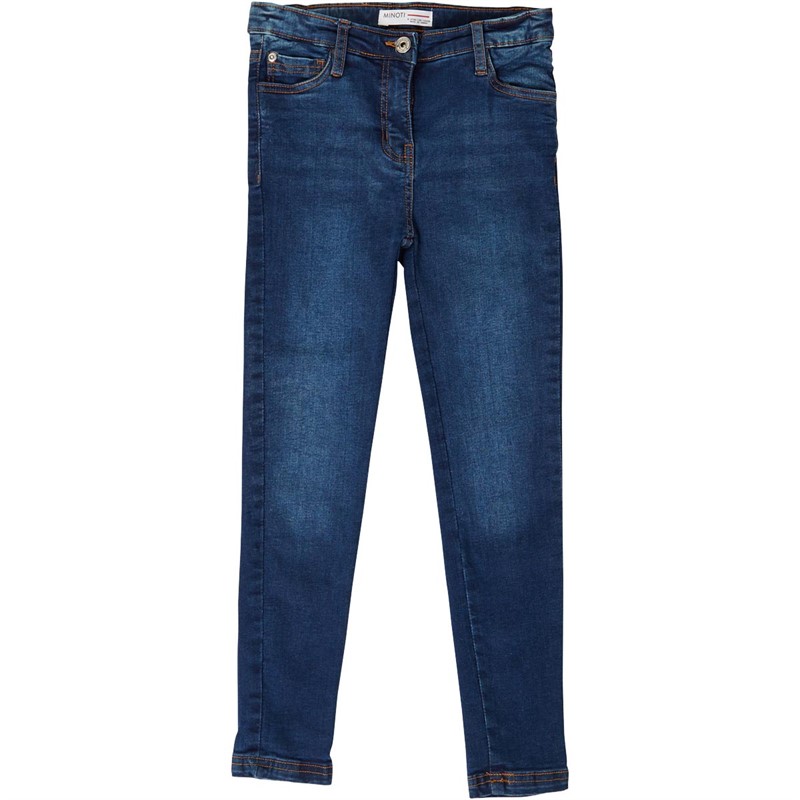 MINOTI Junior Skinny Jeans Blå