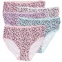 MINOTI Girls Five Pack Leopard Briefs Multi