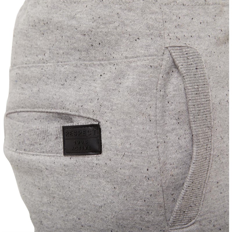 MINOTI Junior Boys Fleece Joggers Grey Marl