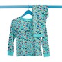MINOTI Girls Multi AOP Pyjama Set Blue AOP