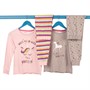 MINOTI Girls Two Pack Pyjama Sets Multi