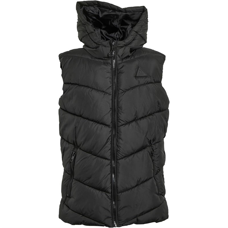 MINOTI Boys Basic Puffa Gilet Black