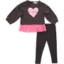MINOTI Girls Sweatshirt And Leggings Set Multi