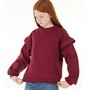MINOTI Girls Fleece Sweatshirt Red