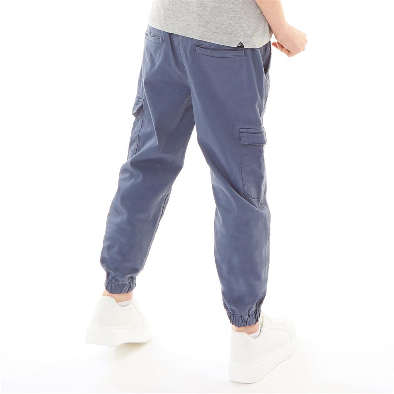 MINOTI Boys Basic Air Force Combat Pants Blue
