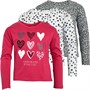 MINOTI Hauts Basic Be Kind Graphic Fille Multicolore