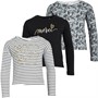 MINOTI Hauts Basic Merci Graphic Fille Multicolore
