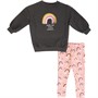 MINOTI Meisjes Basic Rainbow Trainingspakken Multi