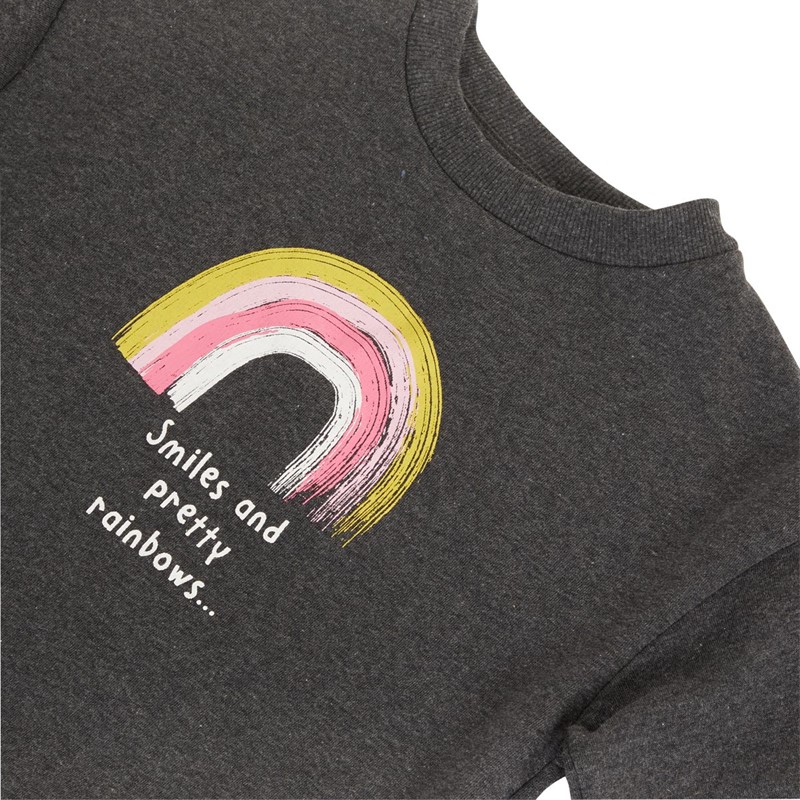 MINOTI Meisjes Basic Rainbow Trainingspakken Multi