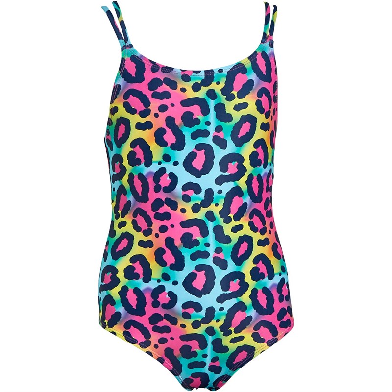 MINOTI Piger Leopard Badedragter Flerfarvet