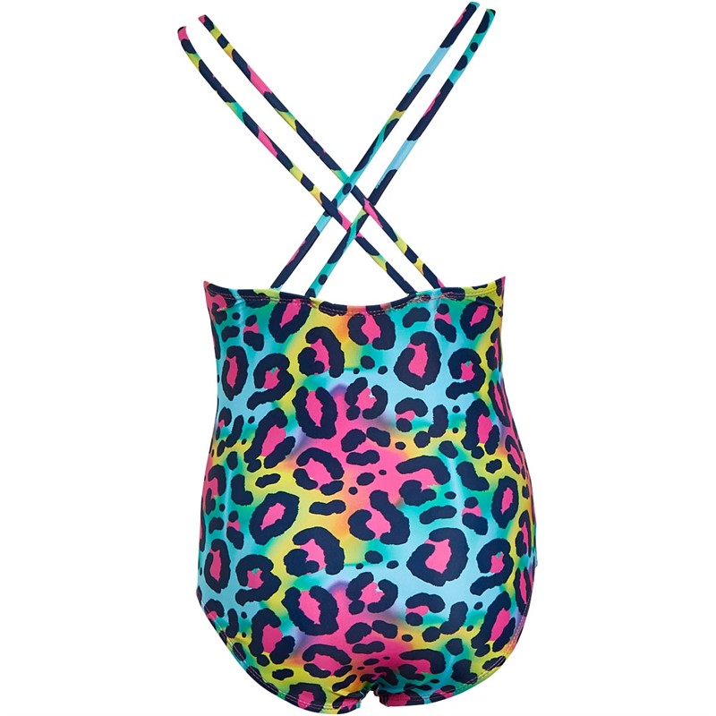 MINOTI Piger Leopard Badedragter Flerfarvet
