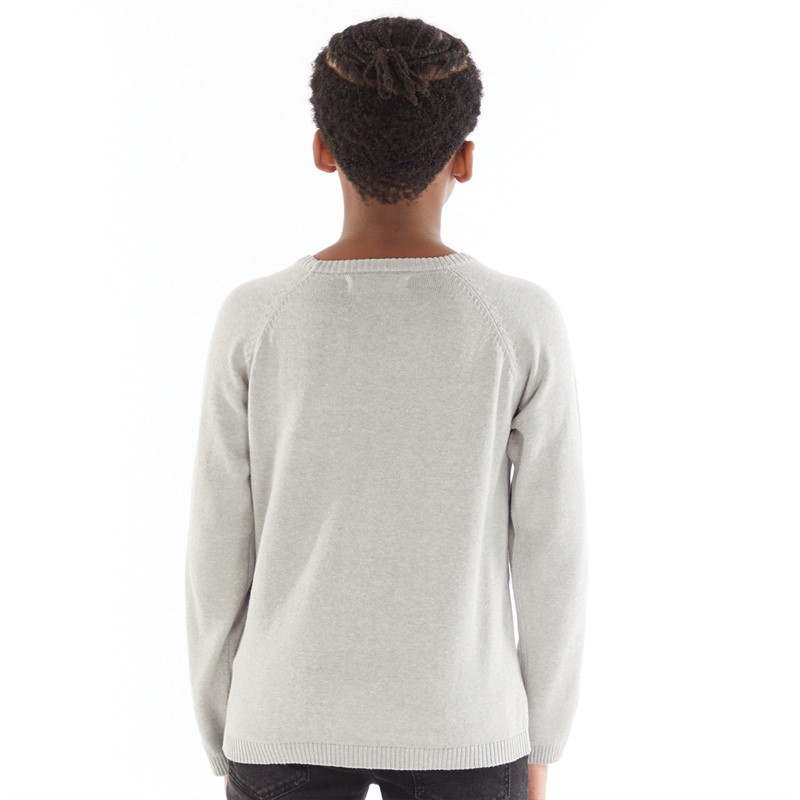 MINOTI Boys Knitted Jumper Grey