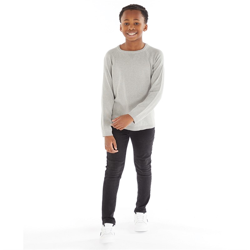 MINOTI Boys Knitted Jumper Grey