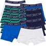 MINOTI Boys Ten Piece Plain Stripes Boxers Set Multi