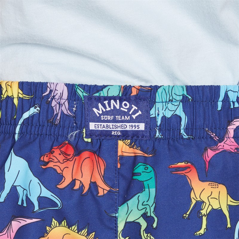 MINOTI Boys Dinosaur Swim Short Multi