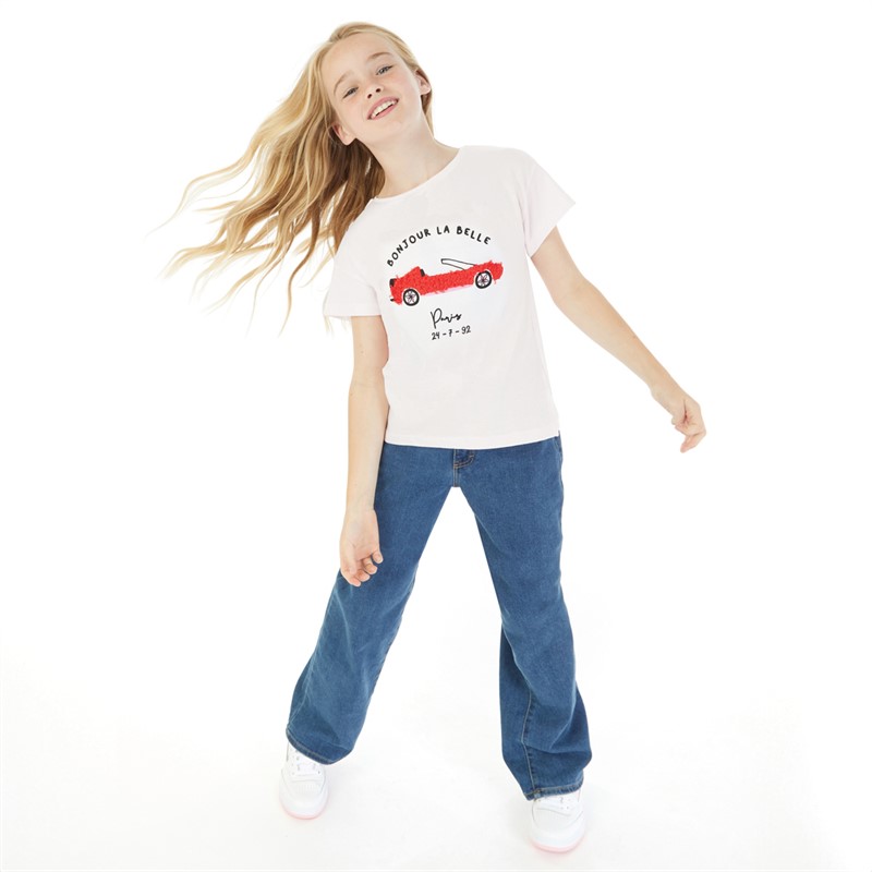 MINOTI Girls T-Shirt White