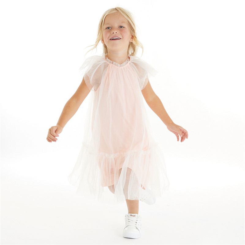 MINOTI Girls Dress Pink