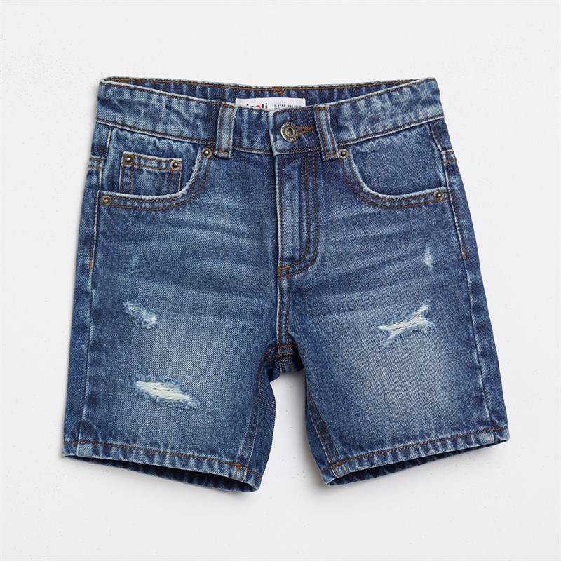 MINOTI Boys Denim Shorts Blue Denim