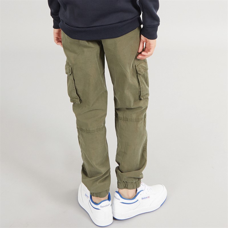 MINOTI Pantalons Cargo Garçon Vert