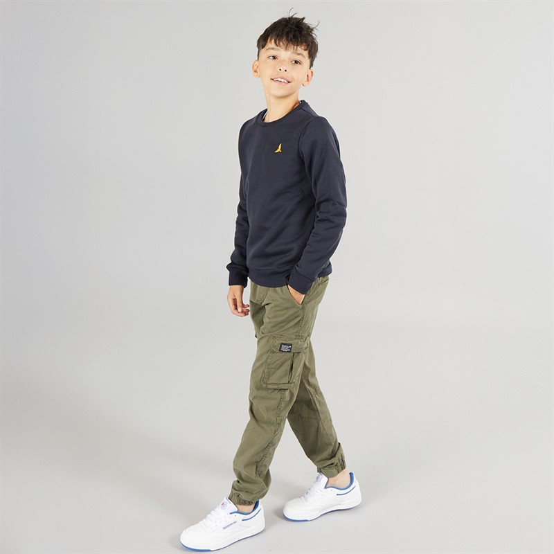 MINOTI Pantalons Cargo Garçon Vert