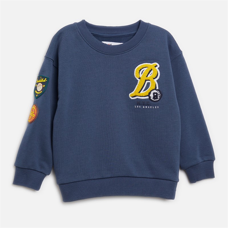 Jongens Sweaters Blauw - Maat 98-104
