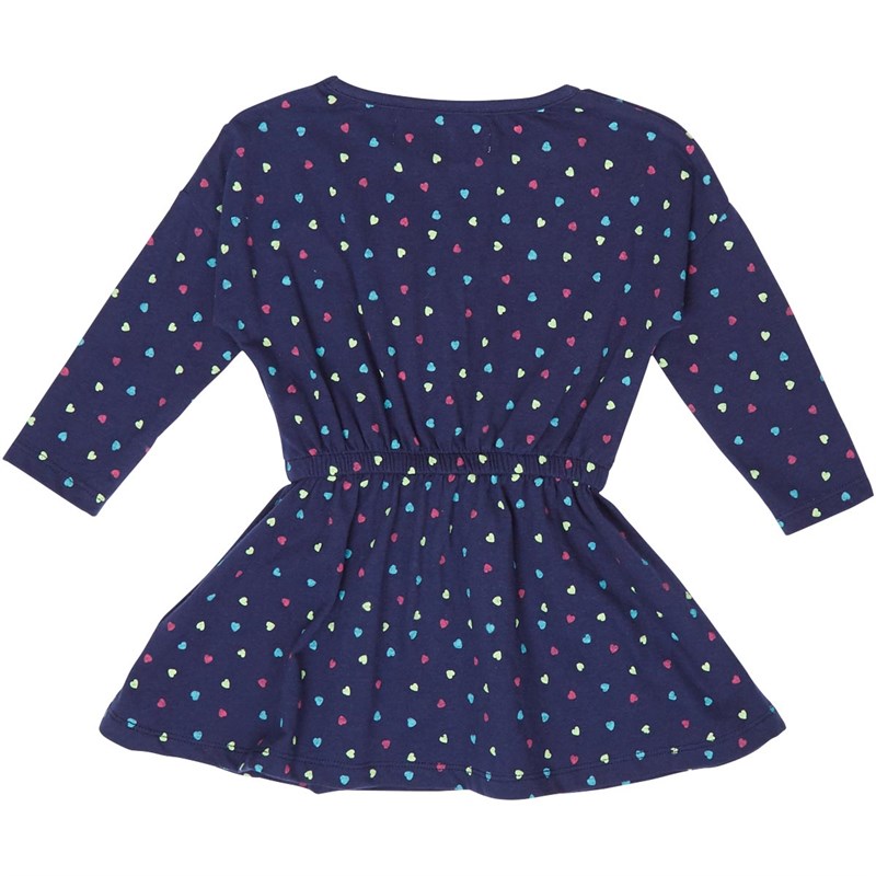 MINOTI Infant All Over Print Dress Blue