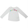 MINOTI Girls Crew Neck Top Cream