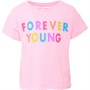 MINOTI Junior Forever Young T-Shirt Neonowy Róż
