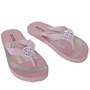 Michael Kors Junior Zendine Flip Flops Pink Sliver