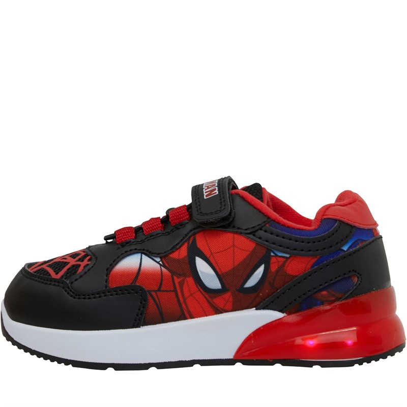 Spiderman Boys Force Lights Trainers Multi