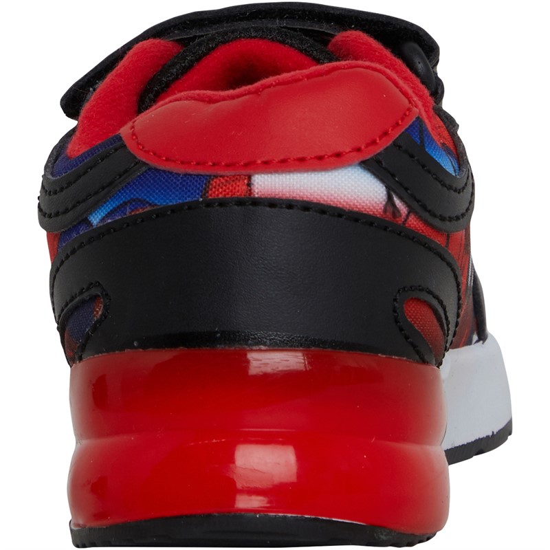 Spiderman Boys Force Lights Trainers Multi