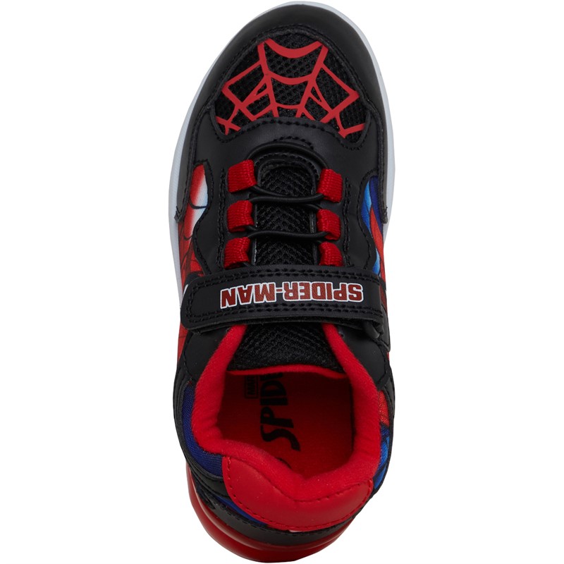 Spiderman Boys Force Lights Trainers Multi