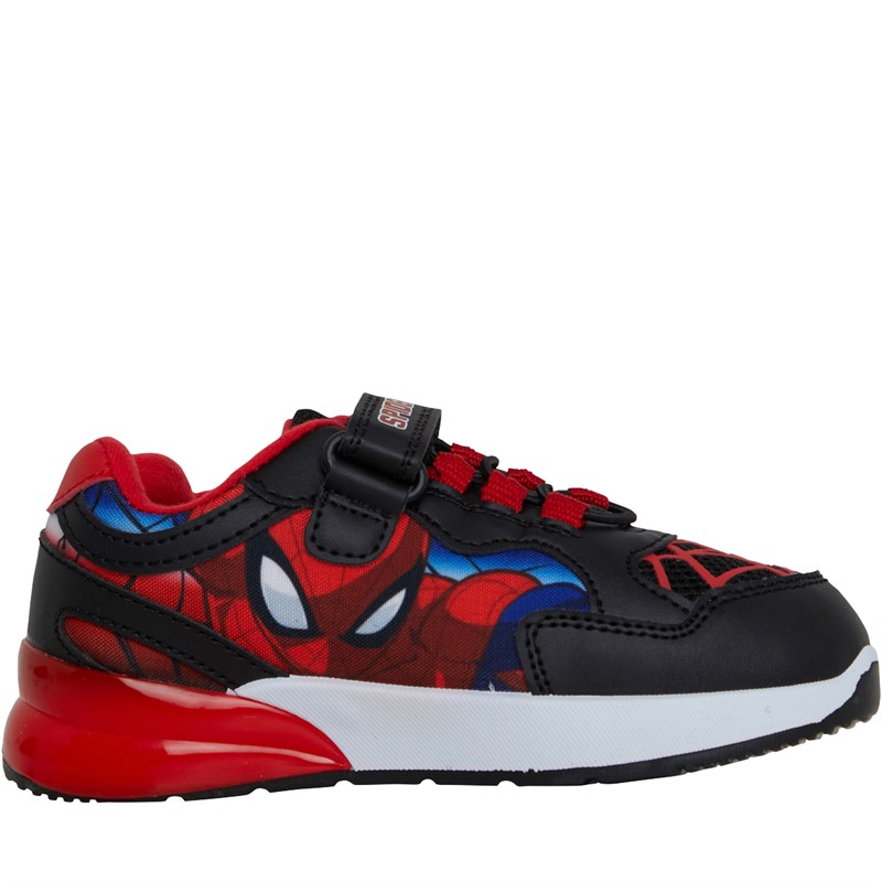 Spiderman Boys Force Lights Trainers Multi