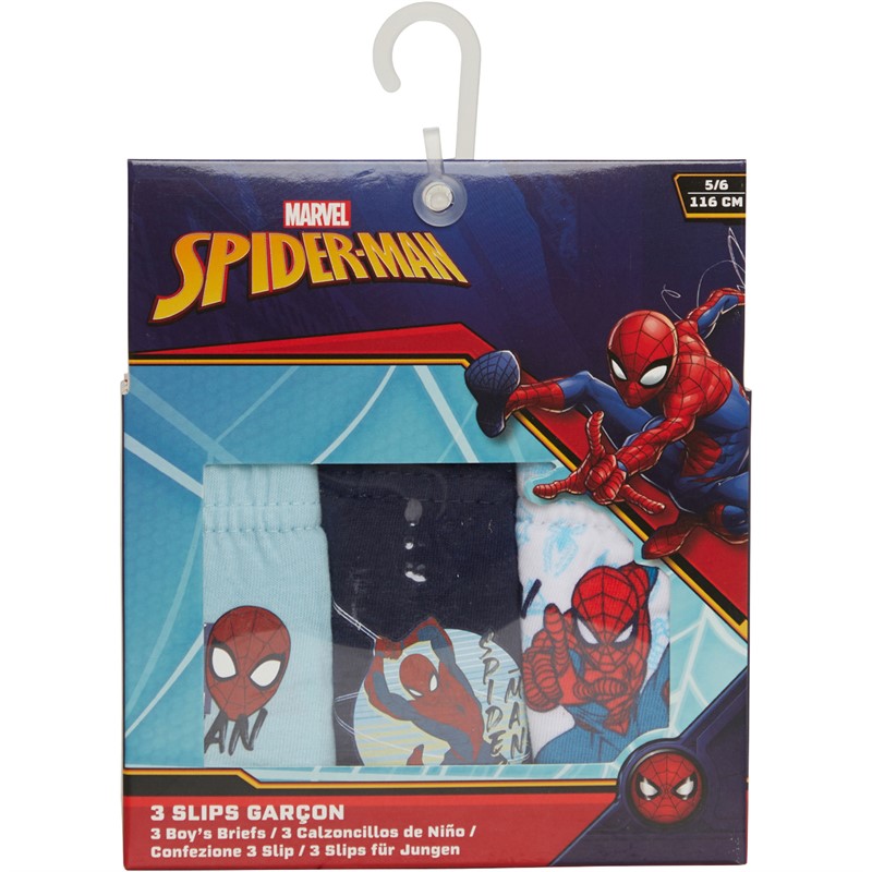 Spiderman Chłopięce Majtki Wielobarwny