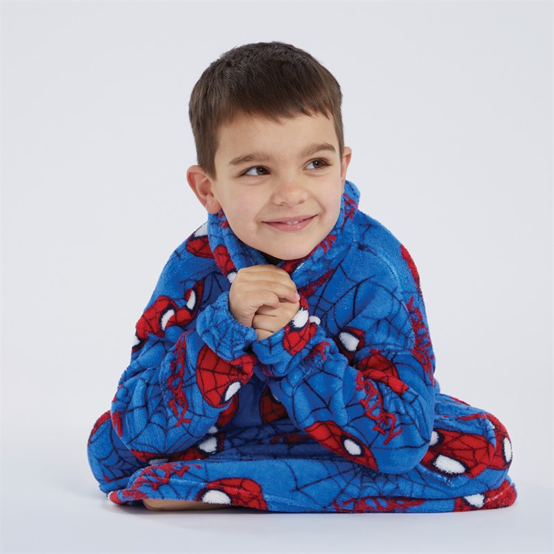 Spiderman Drengenes badekåbe Blå