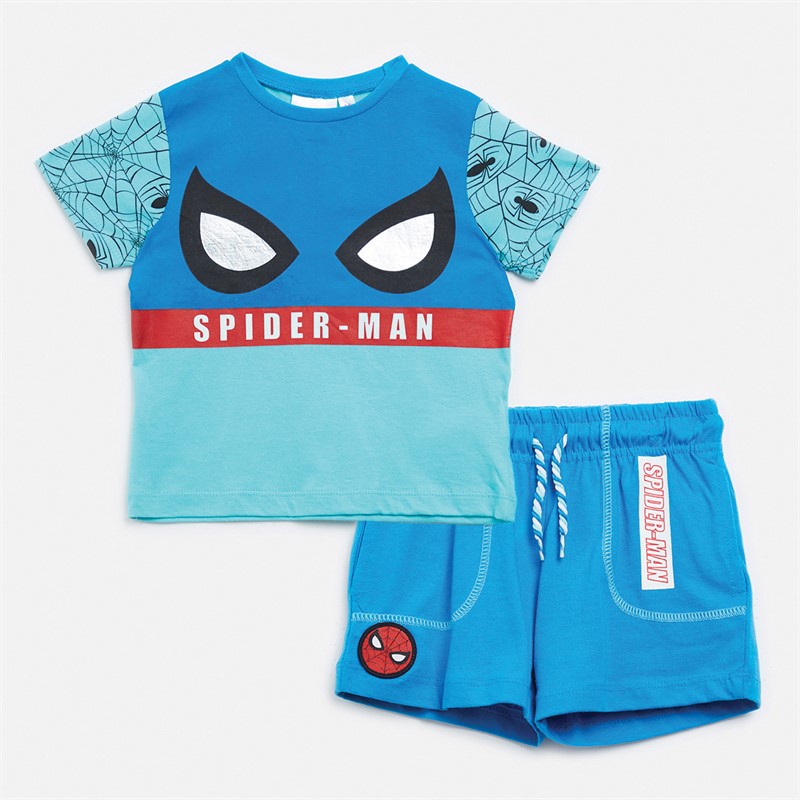 Spiderman Boys Co-Ord Blue