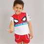 Spiderman Boys Co-Ord White Red