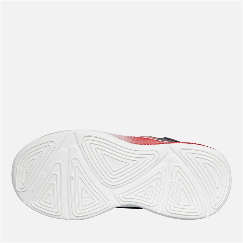 Spiderman Infant Boys Peter Light Up Trainers Black/Red