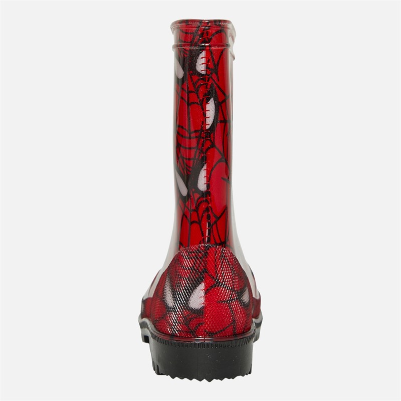 Spiderman Boys Echo PVC Wellies Red/Multi