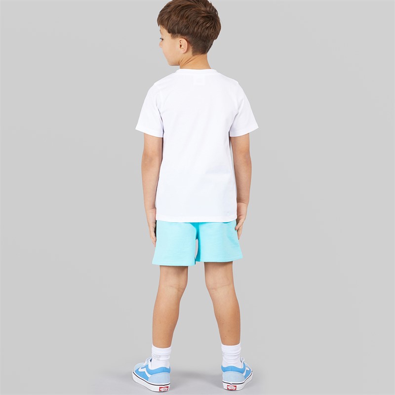 Marvel Boys Iron Man & Friends T-Shirt And Shorts Co-Ord Set White/Blue