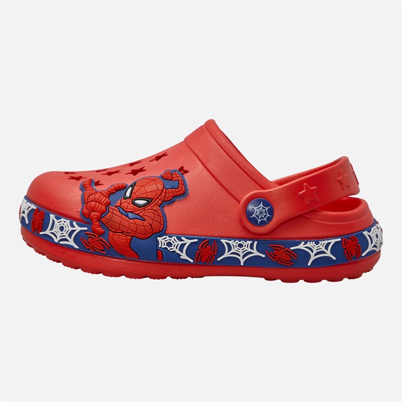 Spiderman Baby Jongens Patroon Klompen Rood