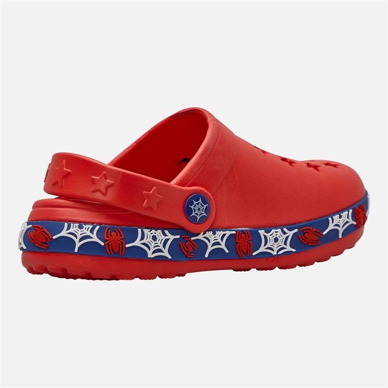 Spiderman Baby Jongens Patroon Klompen Rood